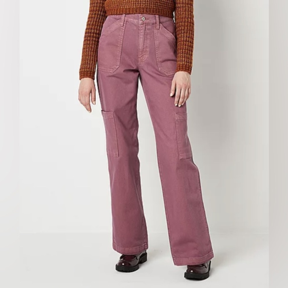 Arizona Jean Company Women's Skater Jeans berry Mauve 2 for $20